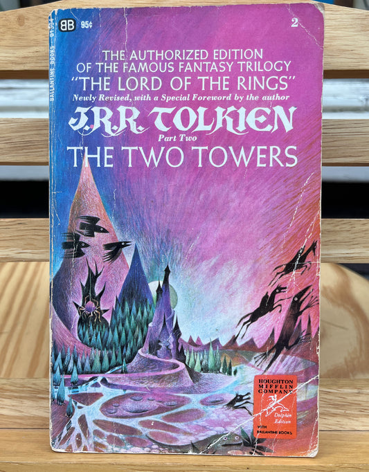 The Lord of the Rings, The Two Towers, J.R.R. Tolkien, Authorized First Paperback Edition