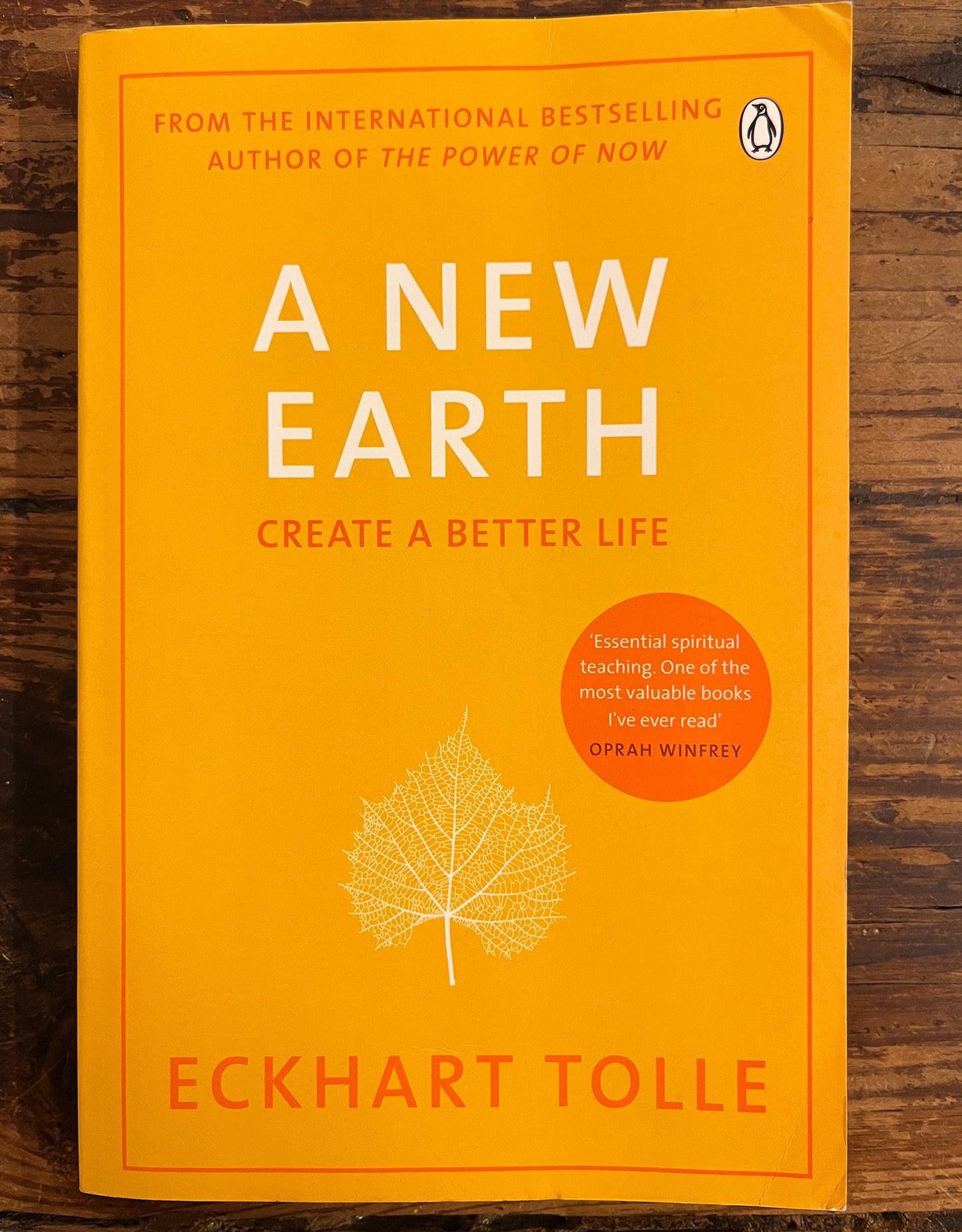 A new earth, Eckhart Tolle