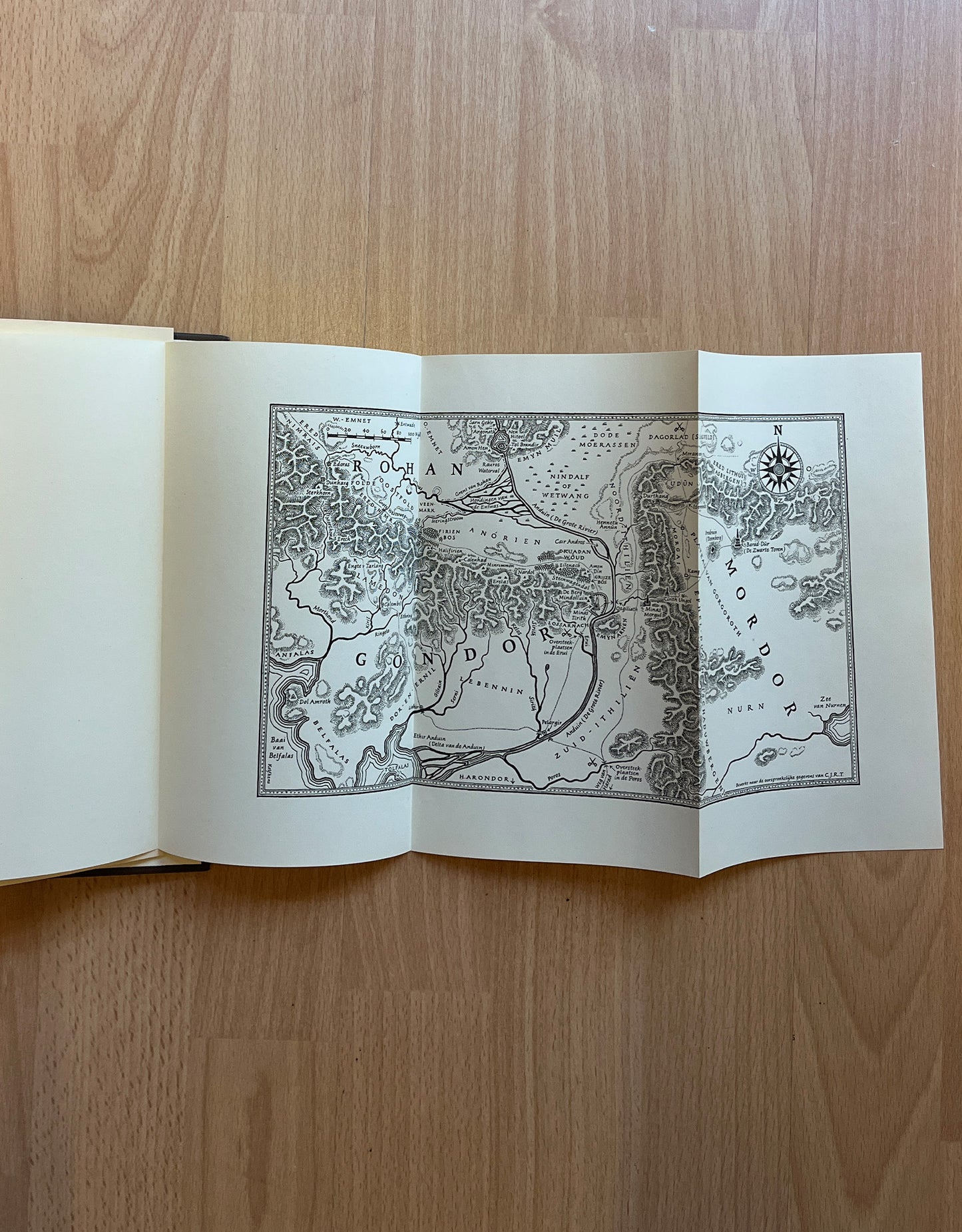 In de ban van de ring, J.R.R. Tolkien, Eerste Nederlandse Druk 1956 - 1957