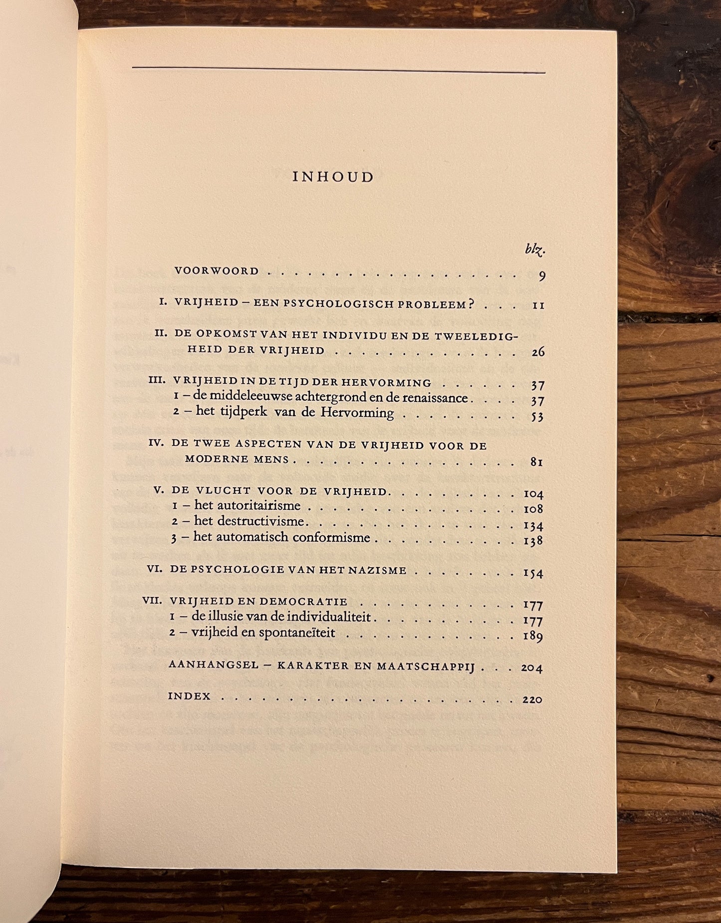 De angst voor vrijheid, Erich Fromm