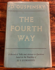 The Fourth Way, P.D. Ouspensky, First Edition Second impression