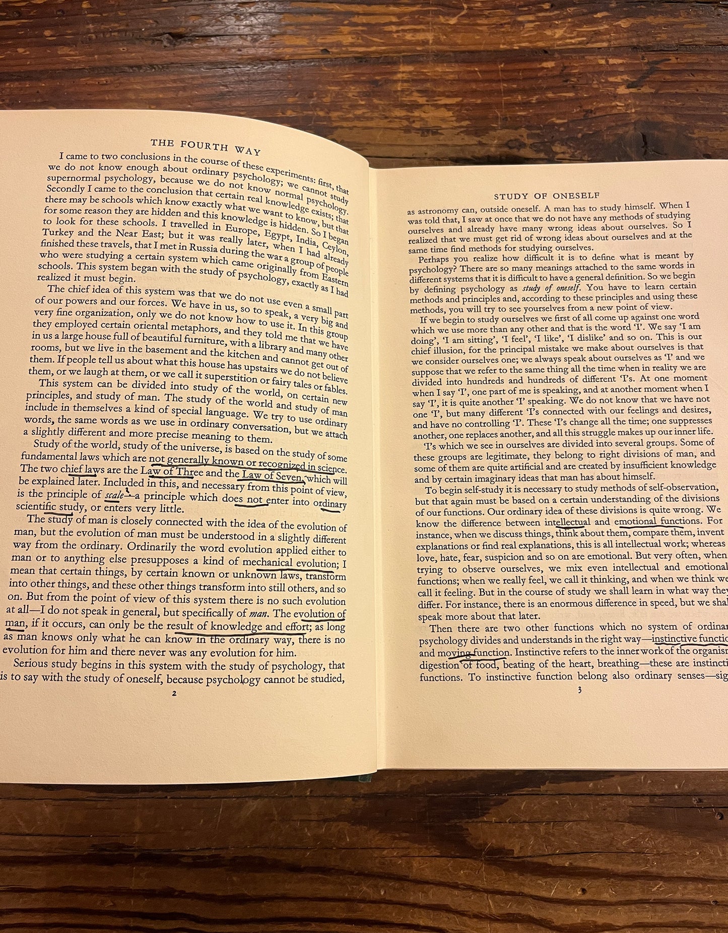 The Fourth Way, P.D. Ouspensky, First Edition Second impression