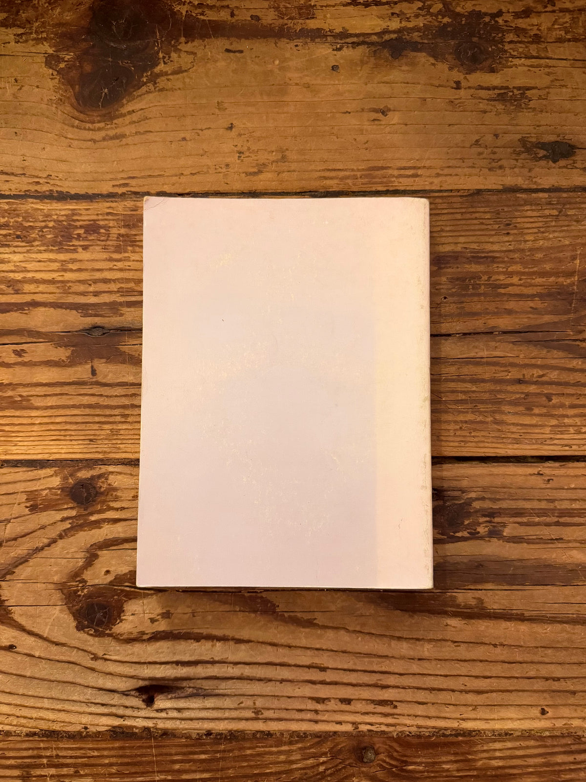 photo de la couverture du livre "la vie macrobiotique" sur fond de bois